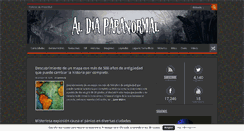 Desktop Screenshot of aldiaparanormal.com